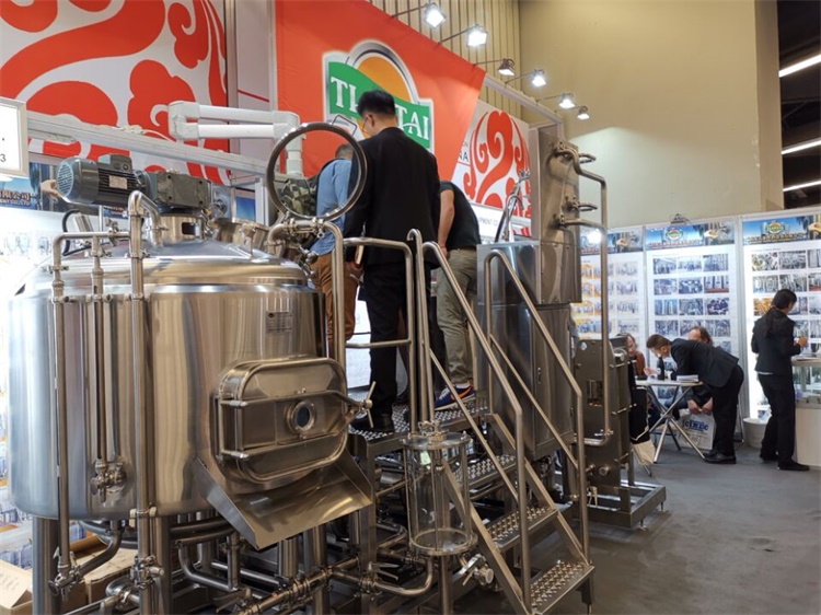 500L brewhouse show on Braubeviale