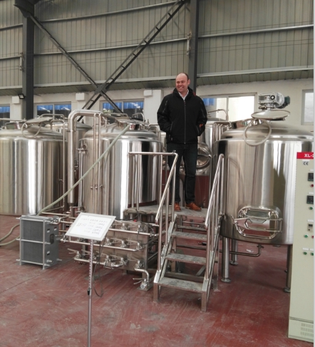 Brewery equipment installation in UK