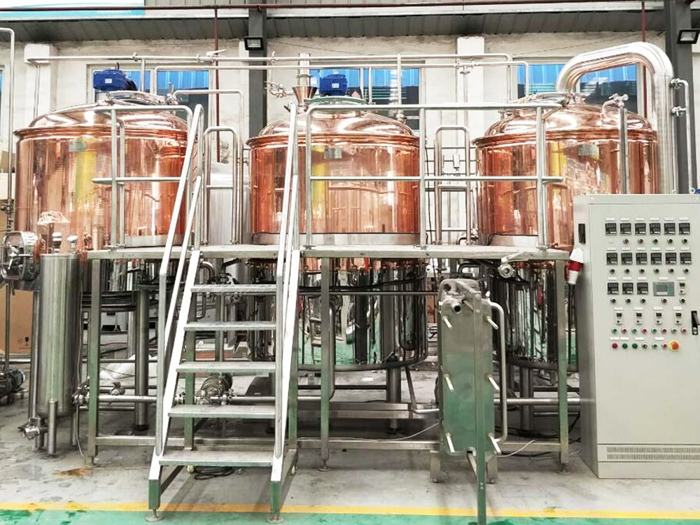 copper Surface beer equipment