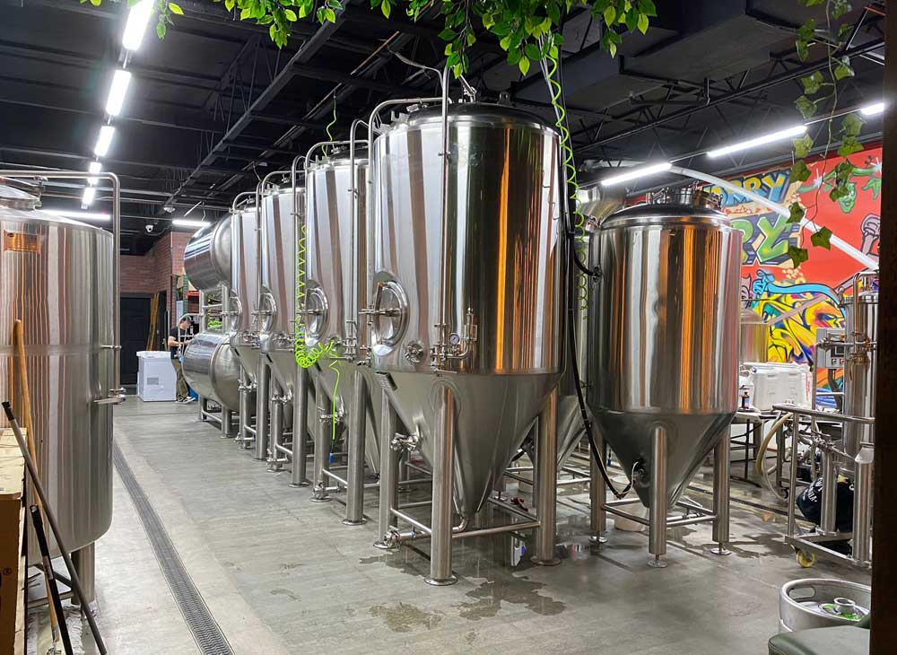 7bbl brewhouse, beer brewing system, brewery system, beer fermenters