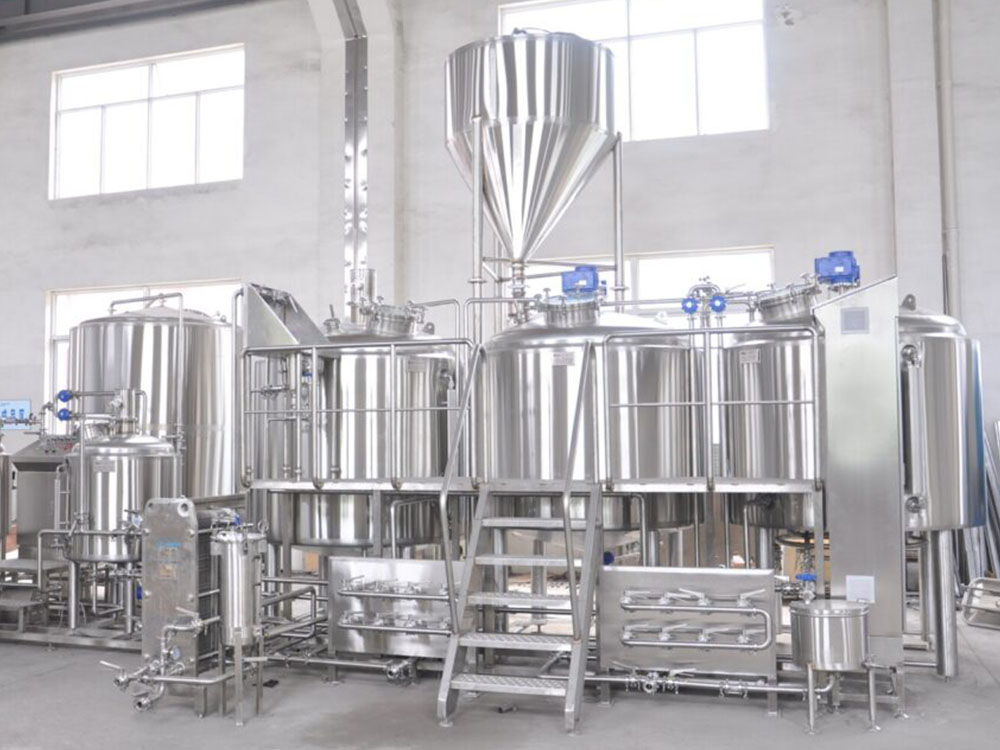 Turnkey solution for the beer brewing production line